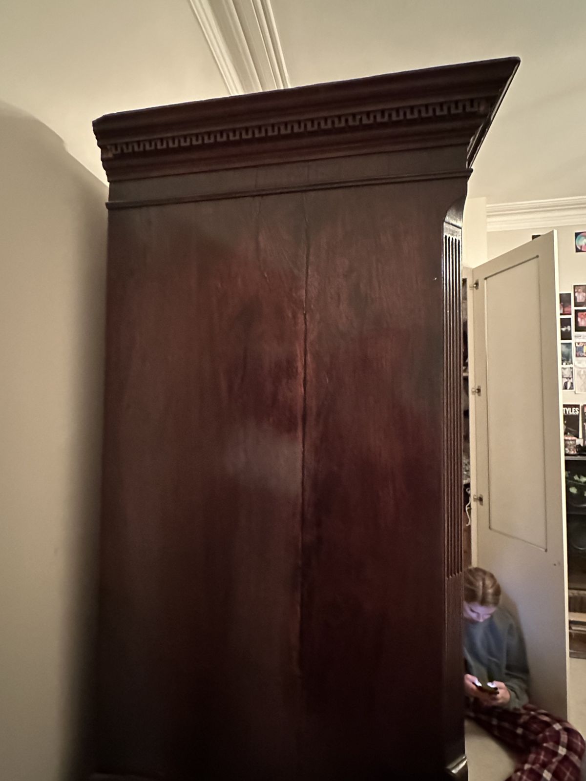 Georgian Tall Boy, Mahogony. In Great Condition. photo Furniture
