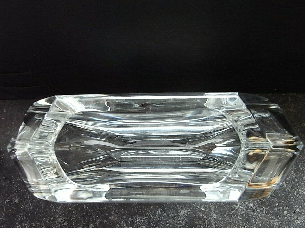 New York Glass Vase From Baccarat photo for sale