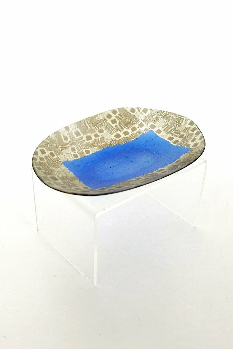 Glass Plate By Tobia Scarpa For Venini Murano, Italy, 1956 photo furniture