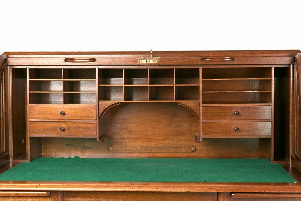 photo furniture Rolltop Desk, USA, 1910s, 1800s