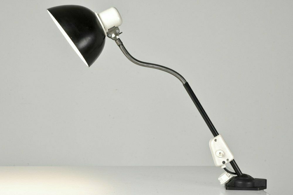 Articulated Light In Black From Reif Leuchtenbau Dresden, Germany, 1960s photo buy