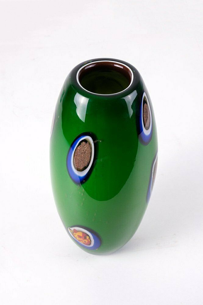 Murano Glass Vase By Paolo Crepax For Belvetro Murano photo furniture