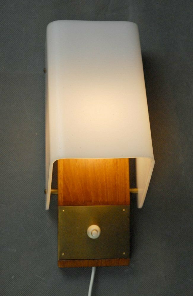 Wall Lamp V199 By Hans Agne Jakobsson For Markaryd Sweden 1960s photo vinterior