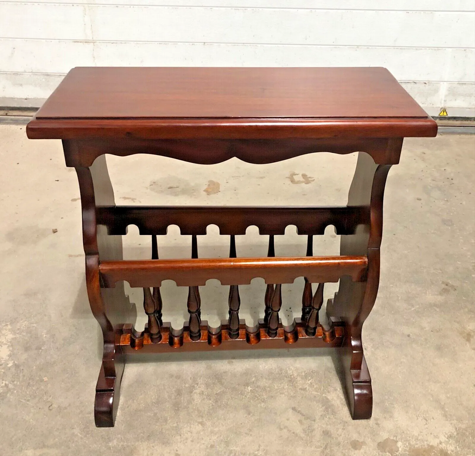 197.0 Two Vintage Mahogany Occasional Tables photo