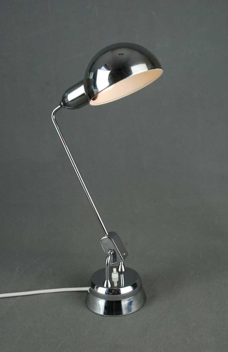 French Table Lamp By Yves Jujeau & Andre Mounique For Jumo, 1950s