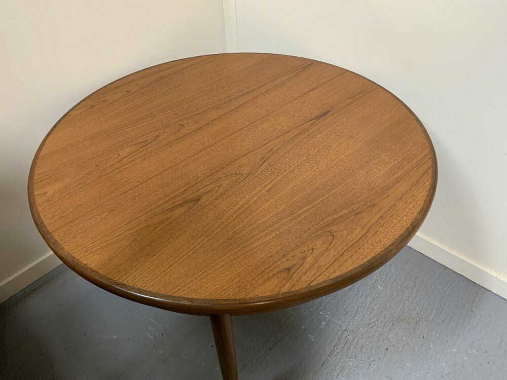 Round Teak Dining Table From G Plan, 1970s photo 634.0
