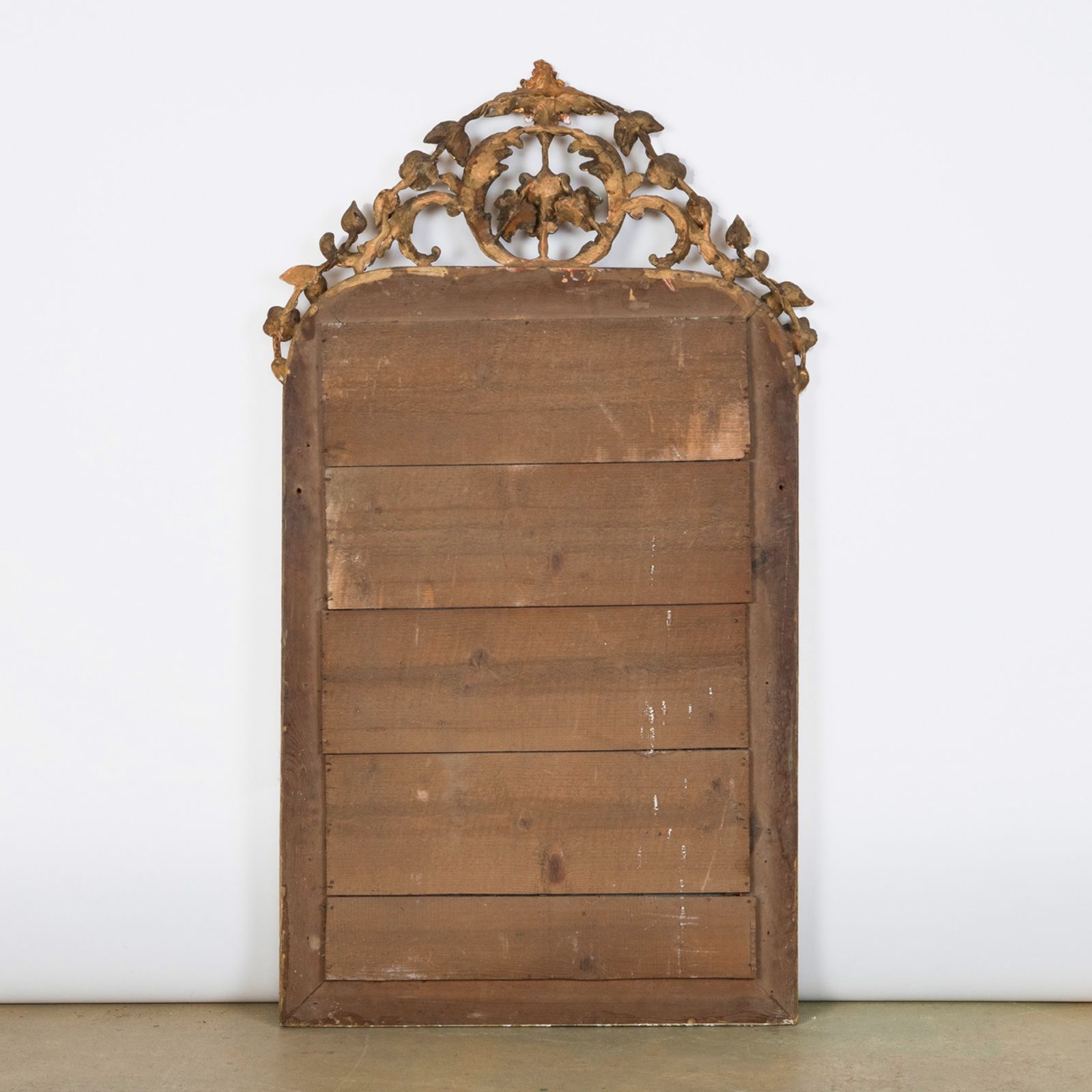 19th Century Antique French Louis Philippe Mirror With Foliage And Grape Motifs photo buy