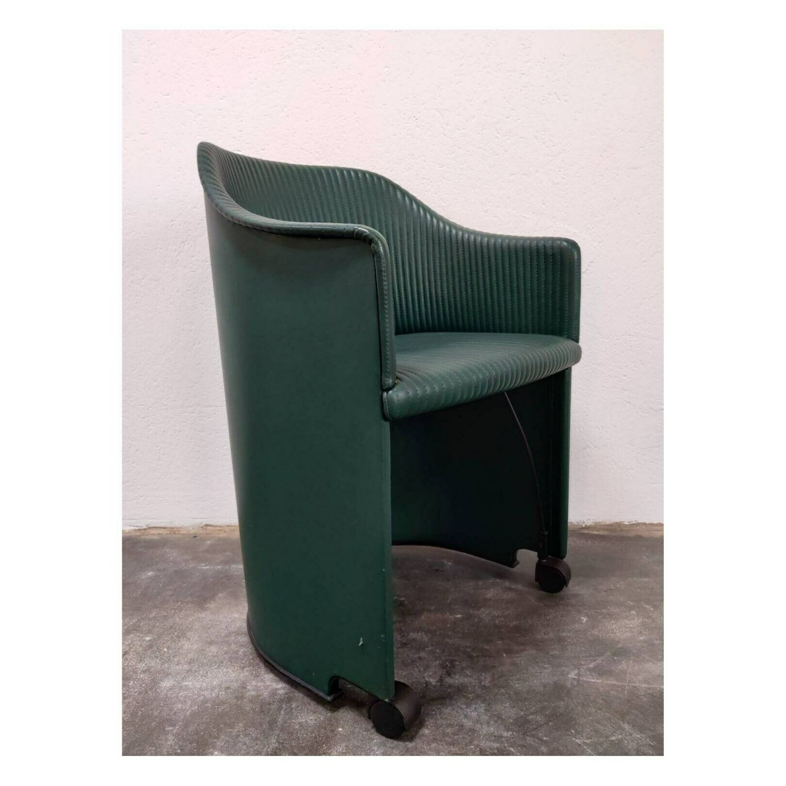 Pair Of Extremely Rare Leather Armchairs By Afra And Tobia Scarpa For Maxalto // Artona Armchair Model 8551 // Made In Italy In 1985 photo furniture