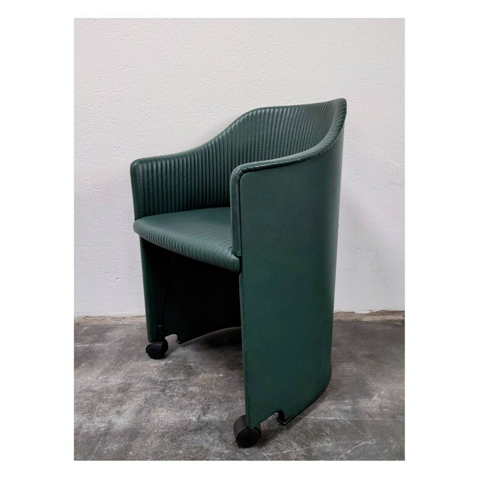 Pair Of Extremely Rare Leather Armchairs By Afra And Tobia Scarpa For Maxalto // Artona Armchair Model 8551 // Made In Italy In 1985 photo Furniture