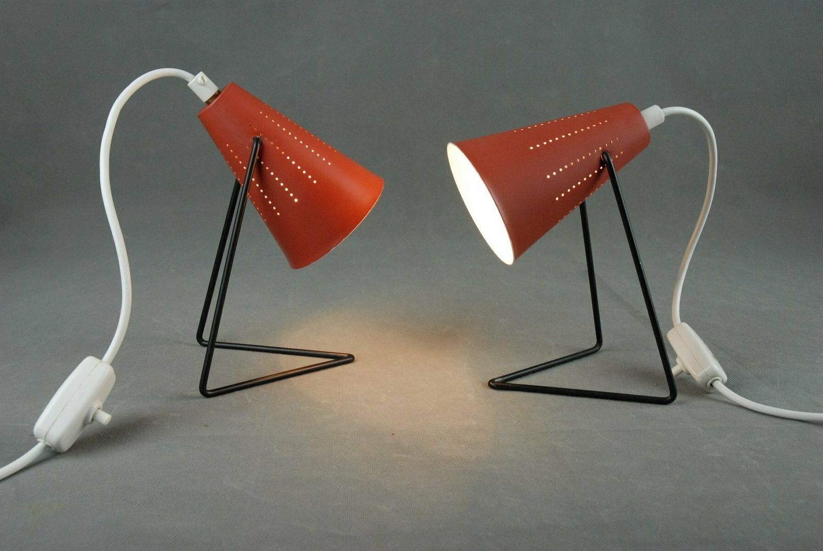 Wall Or Table Lamps By Svend Aage Holm Sørensen For Asea  Sweden  1950s  Set Of 2