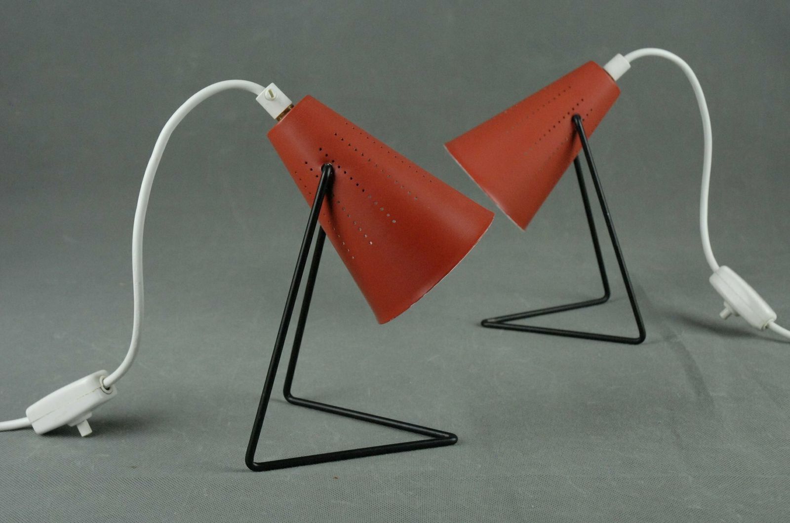 photo for sale Wall Or Table Lamps By Svend Aage Holm Sørensen For Asea  Sweden  1950s  Set Of 2