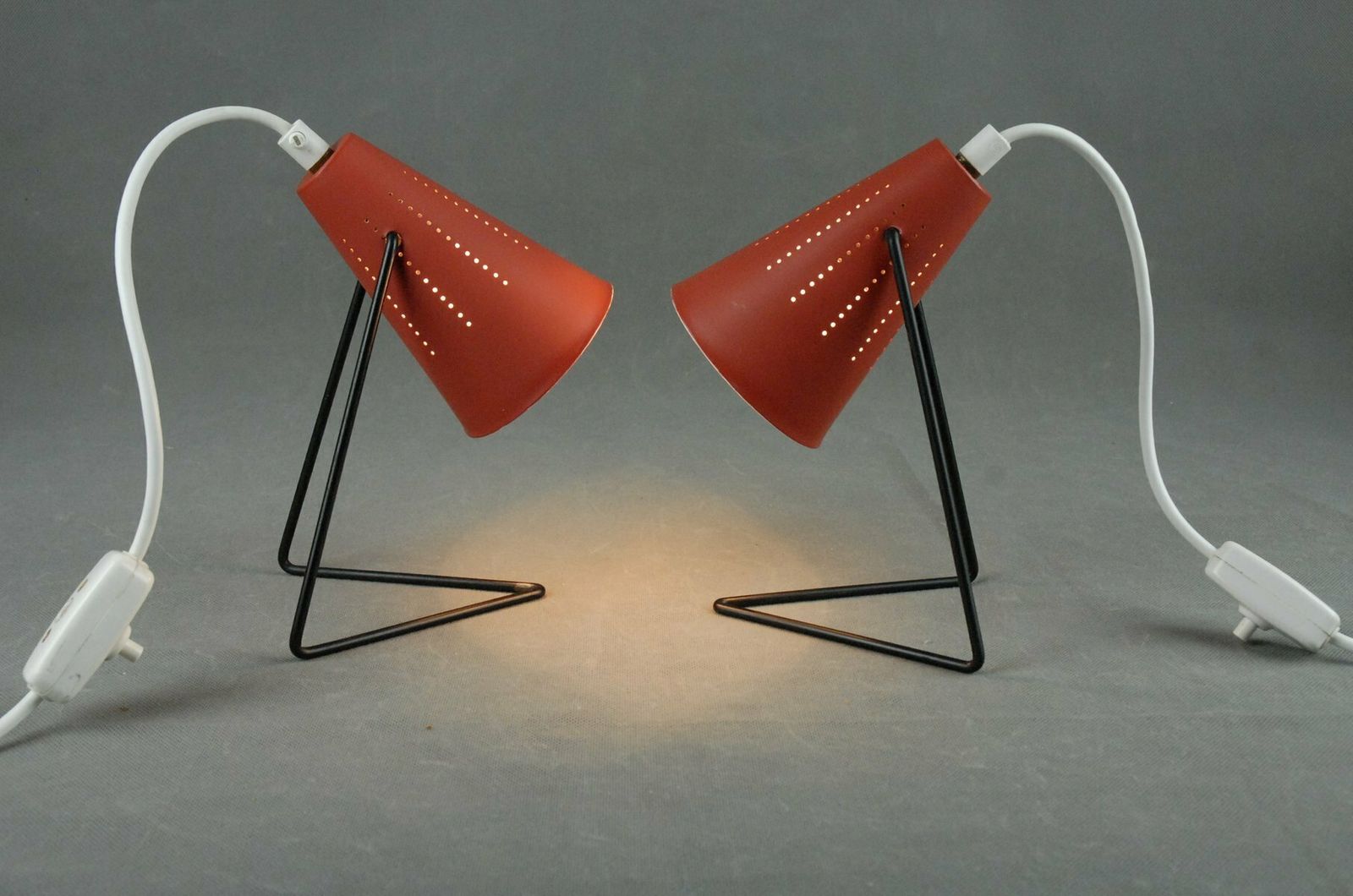 695.0 Wall Or Table Lamps By Svend Aage Holm Sørensen For Asea  Sweden  1950s  Set Of 2 photo
