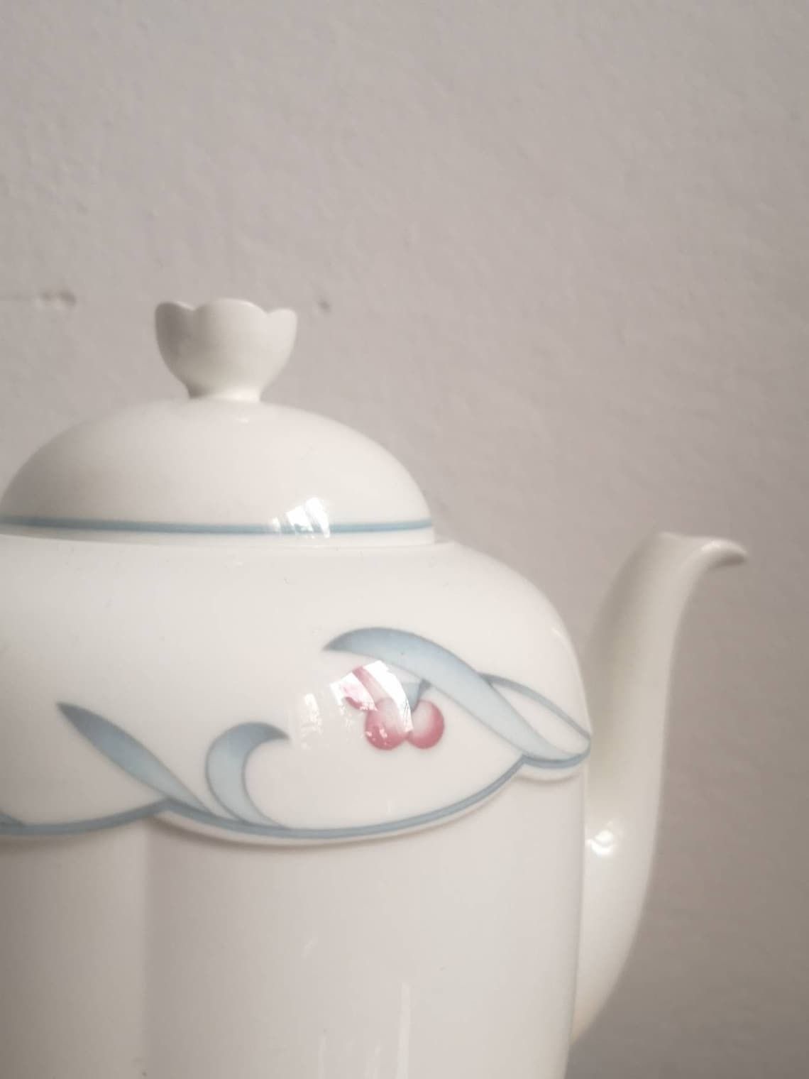Vintage Villeroy And Boch Florina Set // Teapot, Sugar And Creamer Set // German Fine China Set photo Home Decor
