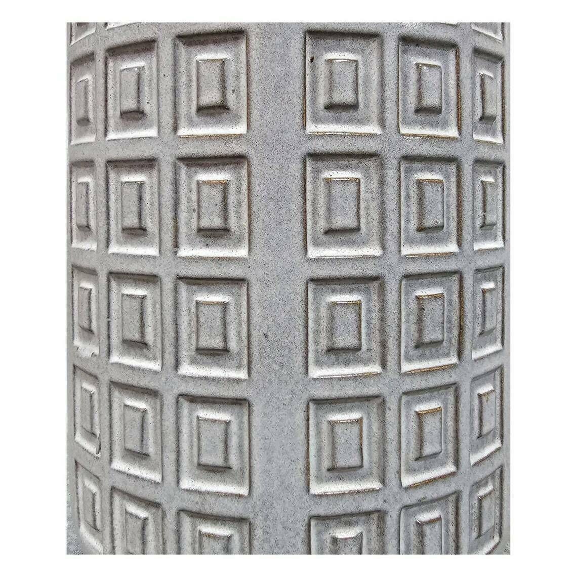 Xxl Fat Lava Floor Vase By Scheurich // Minimalist Large Geometrical Vase // West German Pottery Vase // Made In West Germany In 1960s photo for sale