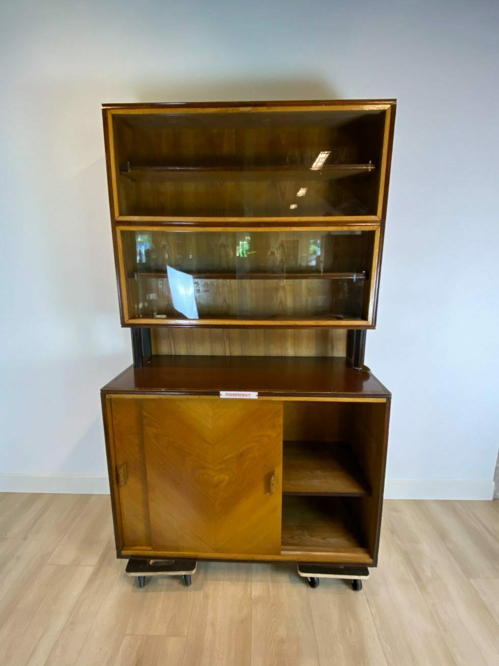 Characteristic Display Cabinet From The Old School, 1960's photo buy