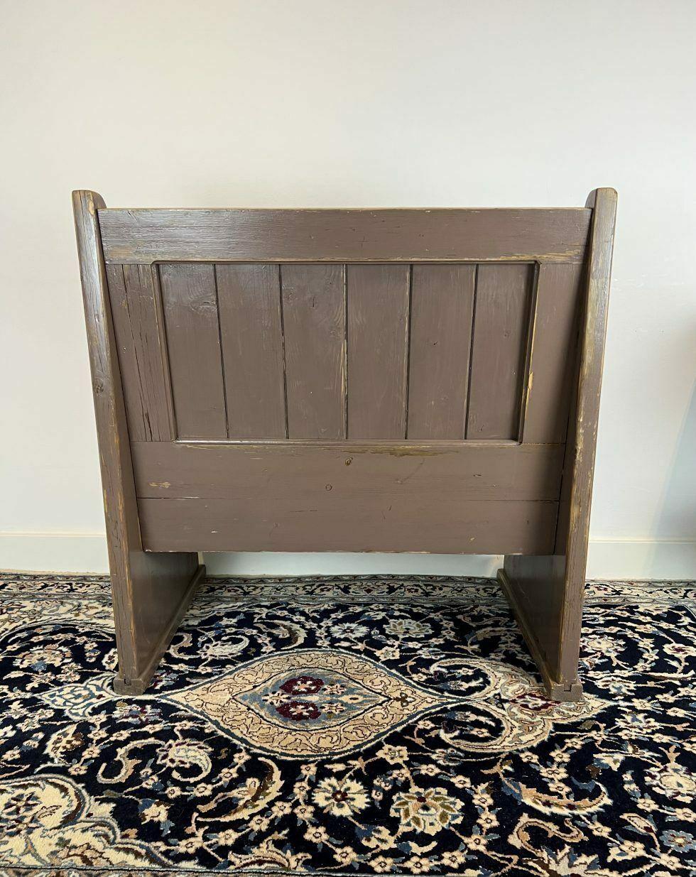 Brocante Set Of Table And Bench, 1960's photo buy