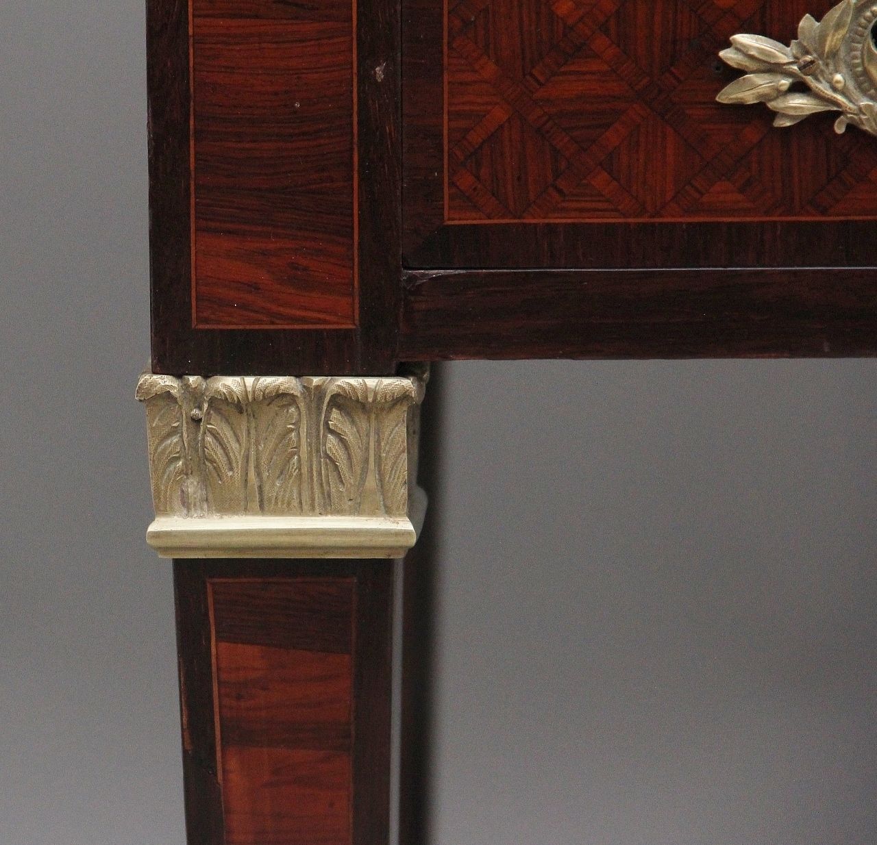 photo buy 19th Century French Kingwood Cylinder Desk