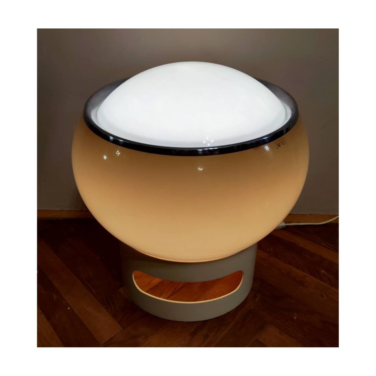 1960s Clan Model Lamp By  Guzzini For Meblo // Guzzini Clan Lamp // Made In Yugoslavia photo 5200.0