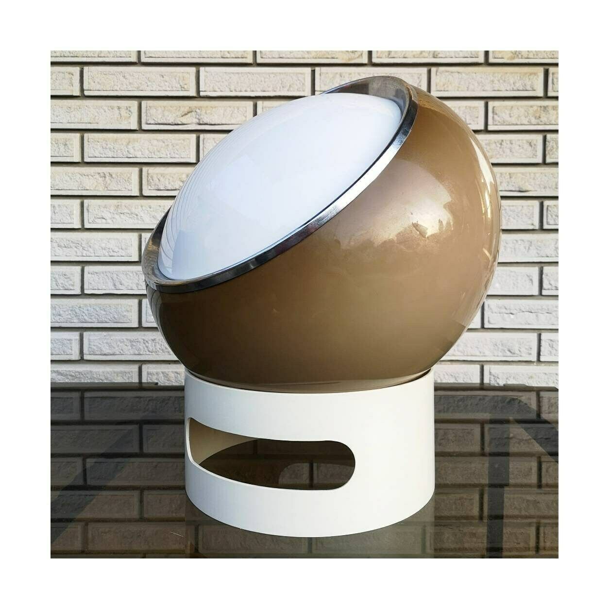 1960s Clan Model Lamp By  Guzzini For Meblo // Guzzini Clan Lamp // Made In Yugoslavia photo vintage