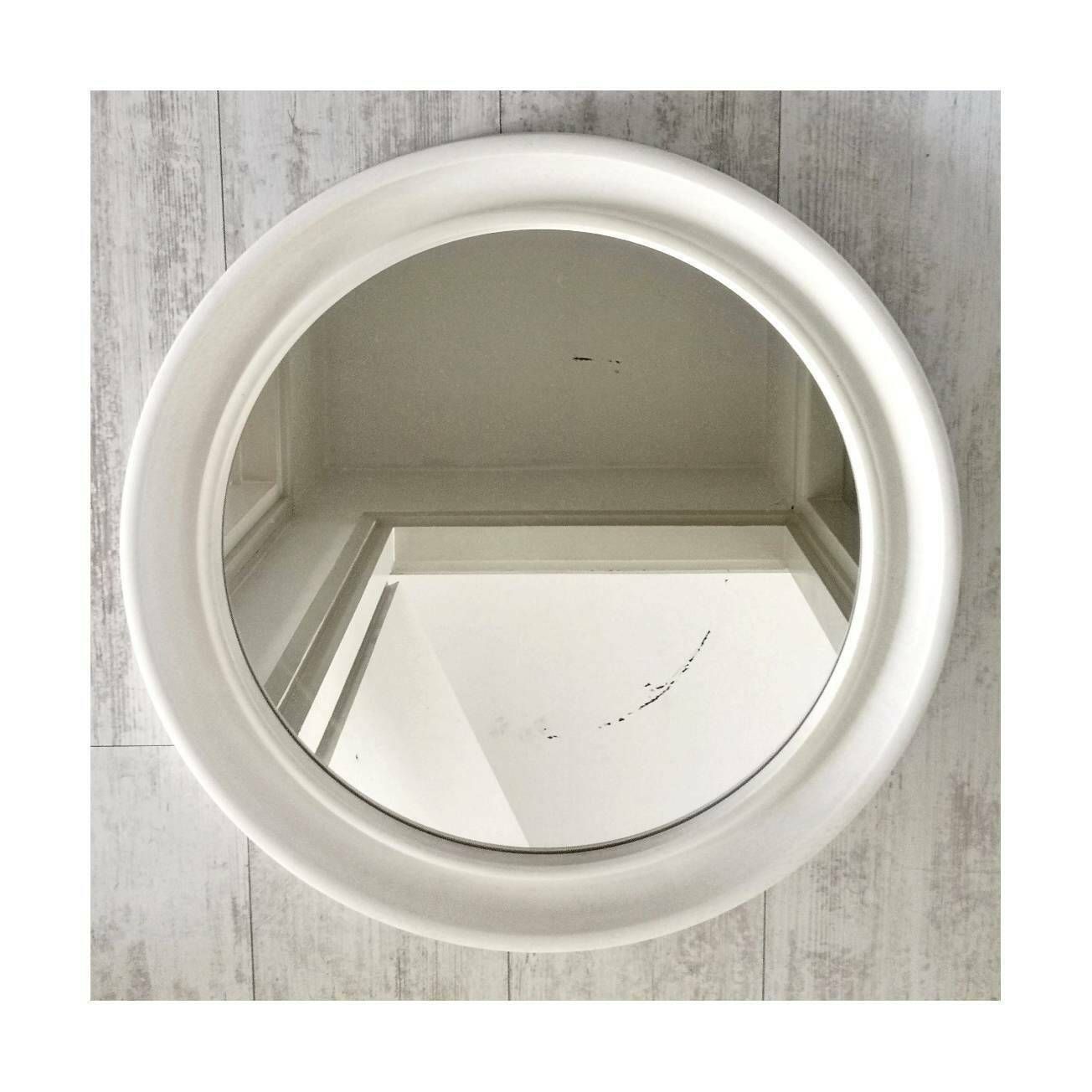 1970s Brevettato Mirror America // Space Age Mirror // Carrara And Matta Mirror // Brevettato Mirror // Made In Italy photo for sale