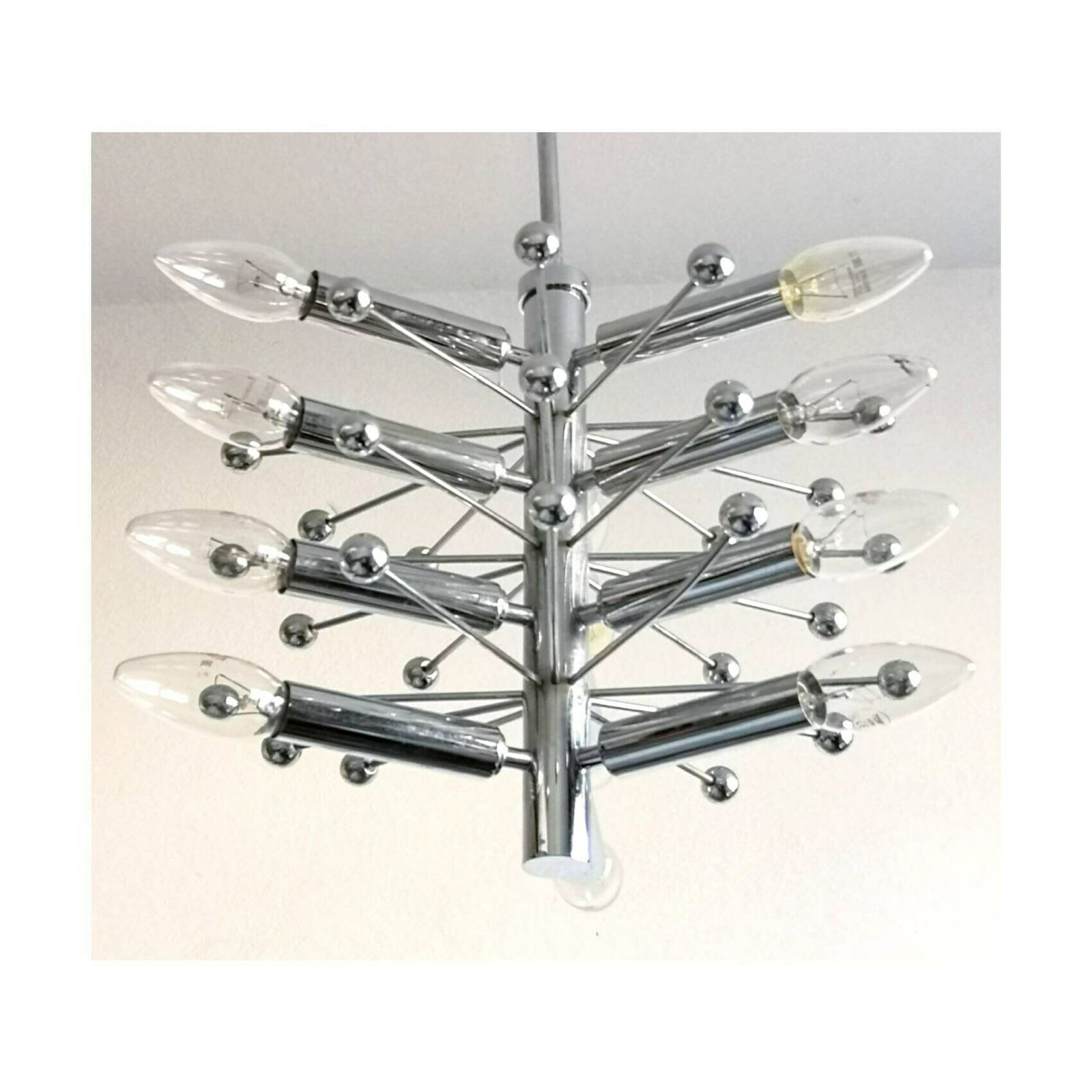 1970s Sputnik By Cosack Lighting // Space Age Sputnik Chandelier // Cosack Leuchten Chandelier // Space Age Chandelier // Made In Germany