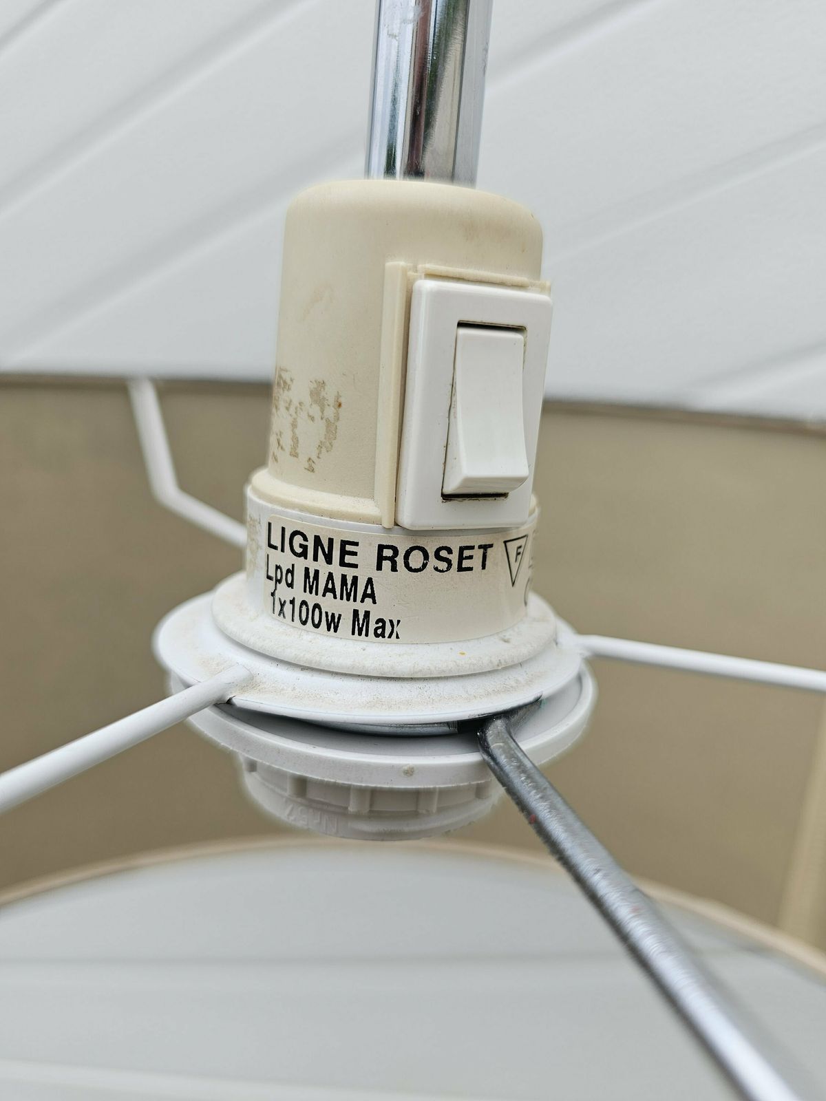 Postmodern Adjustable Floor Lamp By Ligne Roset Model Mama Adjustable Floor Lamp Made In France In 1990s photo for sale