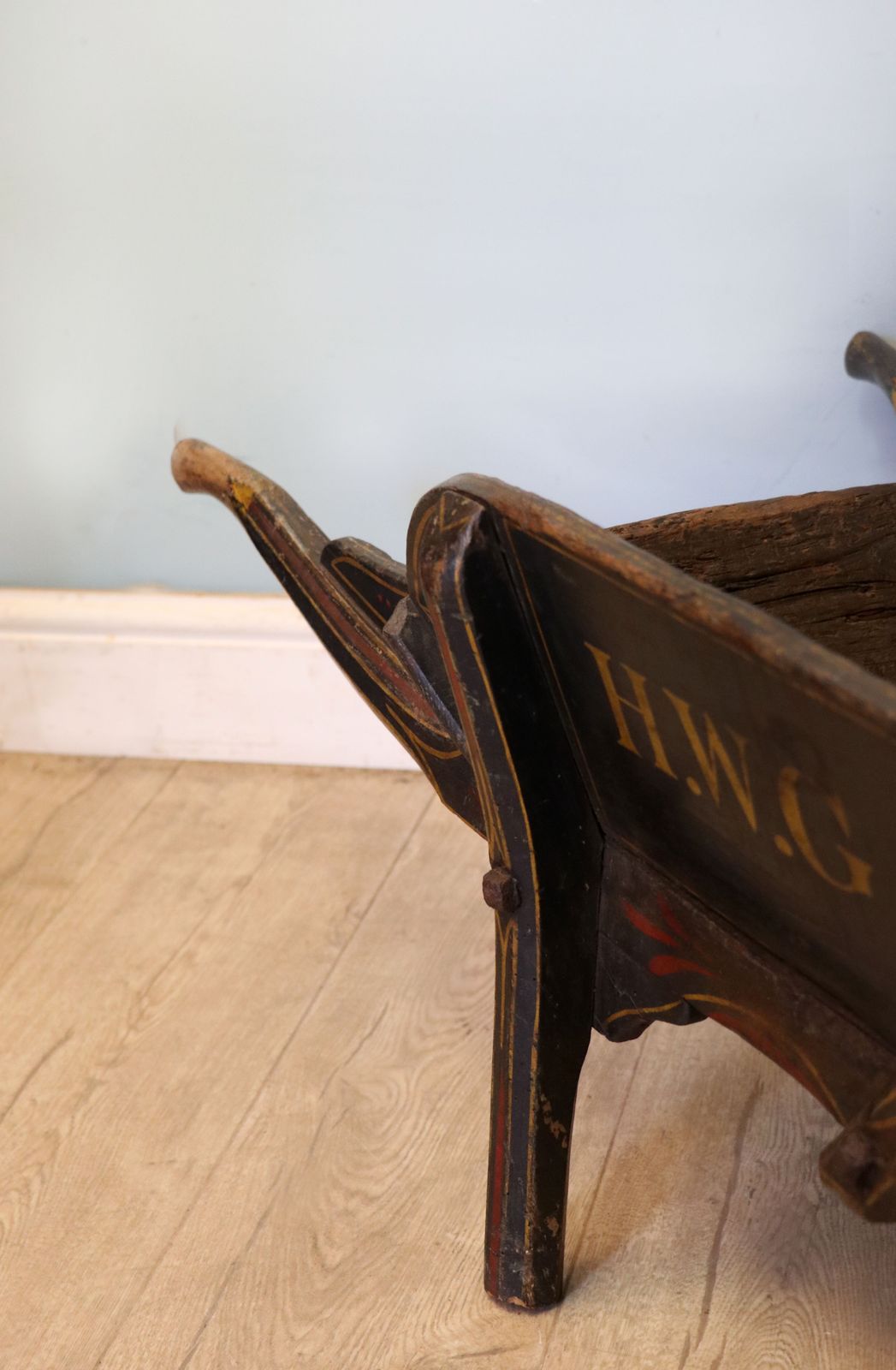 A Wonderful Antique Child’s Wheelbarrow! photo vintage