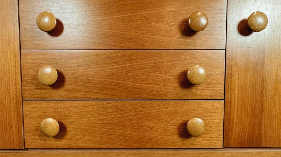 photo furniture Vintage Sideboard By Palette Möbelwerk 210 Cm – Sideboard By Palette Möbelwerk 210 Cm, 1970's