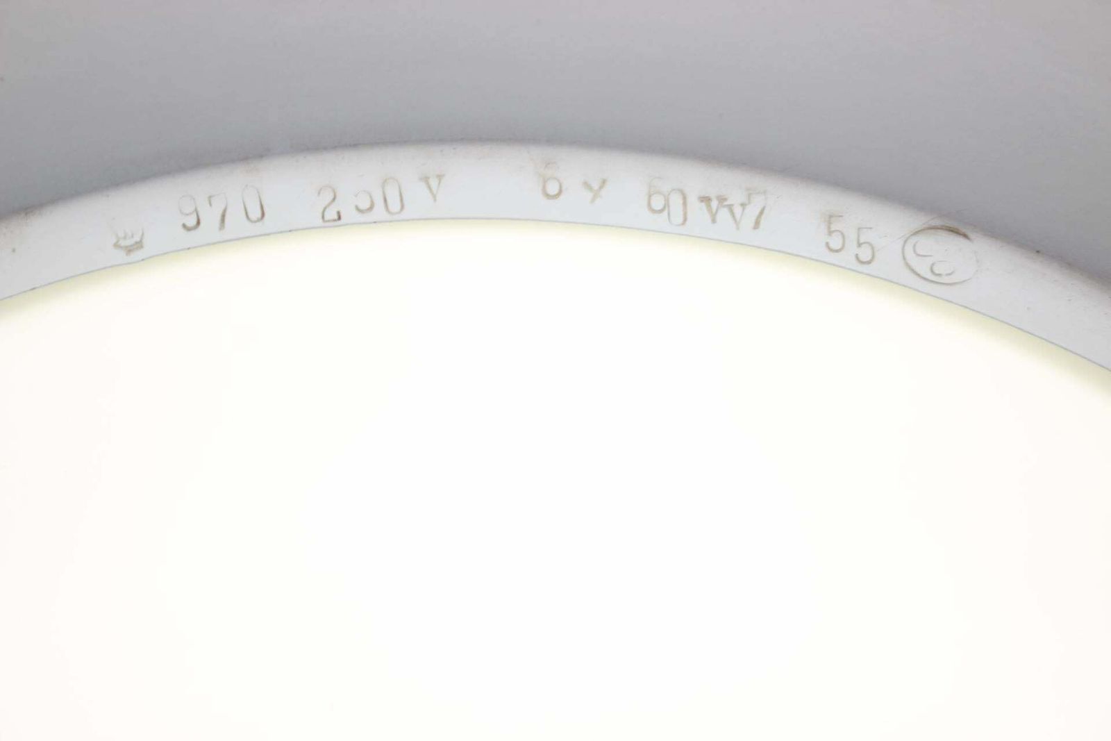 597.0 1930s Bauhaus "Ufo" Chandelier By Josef Hurka, Czechoslovakia photo