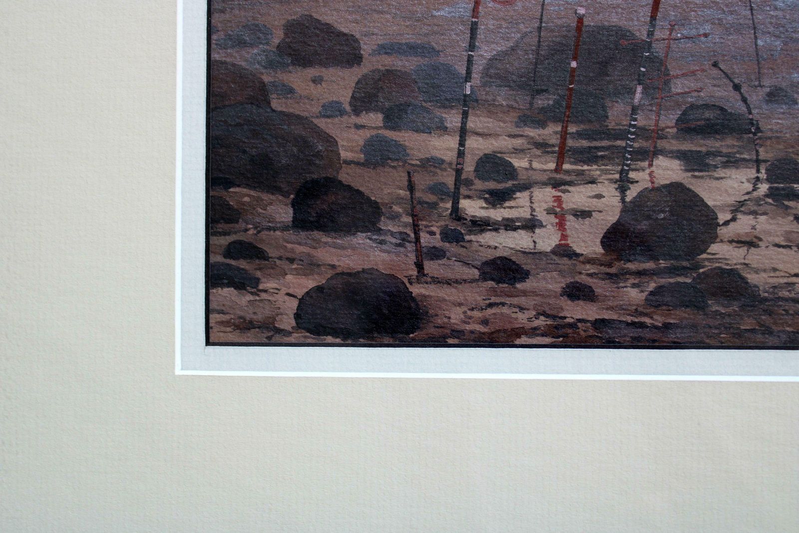Gennady Sukhanov After The Rain. 1988, Paper, Watercolour, 28x27.5 Cm 1988 photo Art