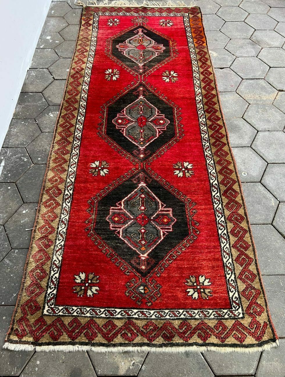 Vintage Yuruk Rug 302 X 83 Cm, 1950's photo furniture