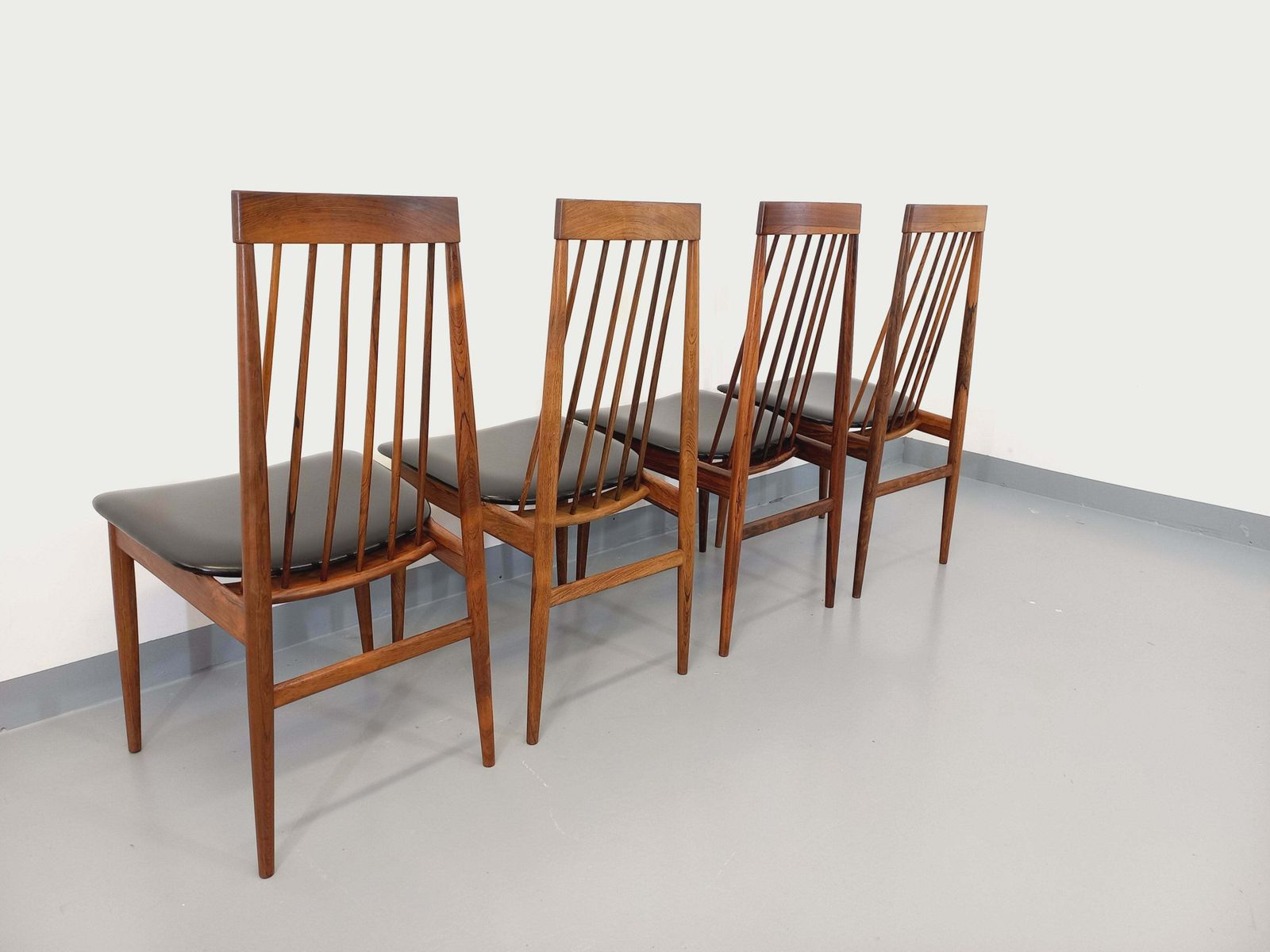 4 chaises Ernst Martin Dettinger en palissandre photo 4538.0