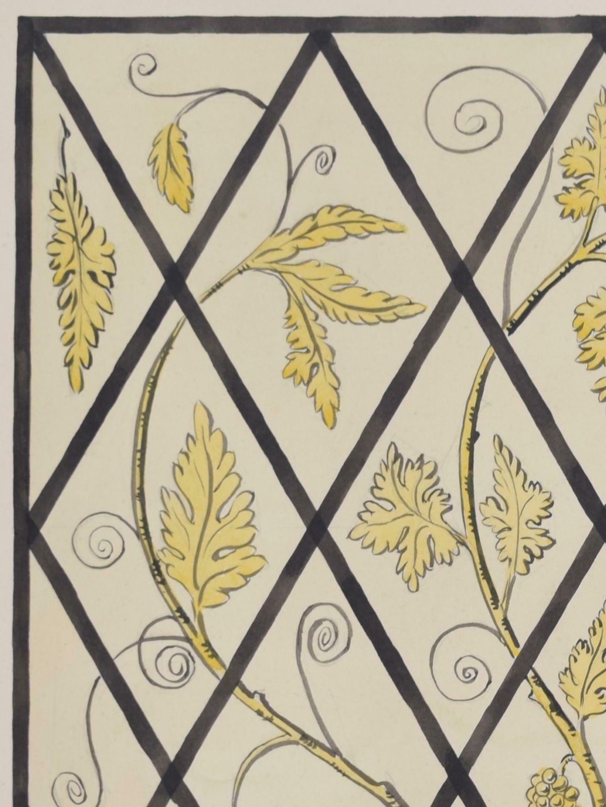 Arts And Crafts Stained Glass Window Design By S Clapham photo furniture