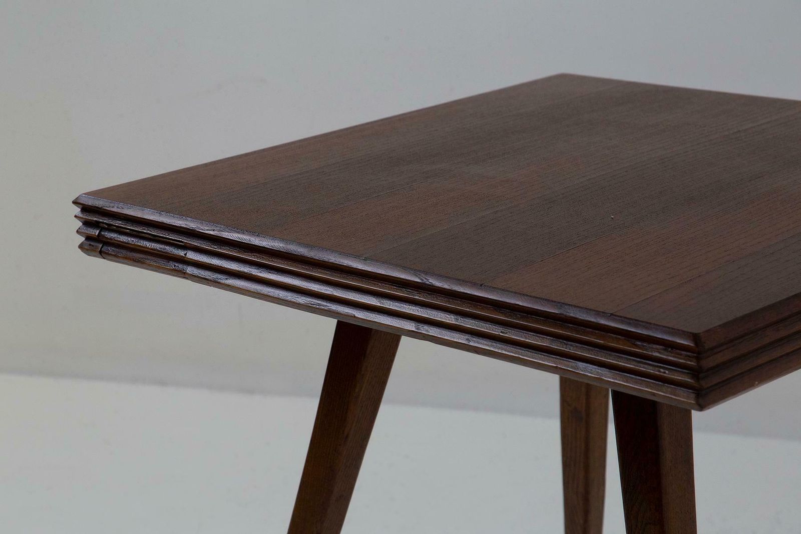 Vintage Italian Walnut Game Table With Grissinatura photo furniture