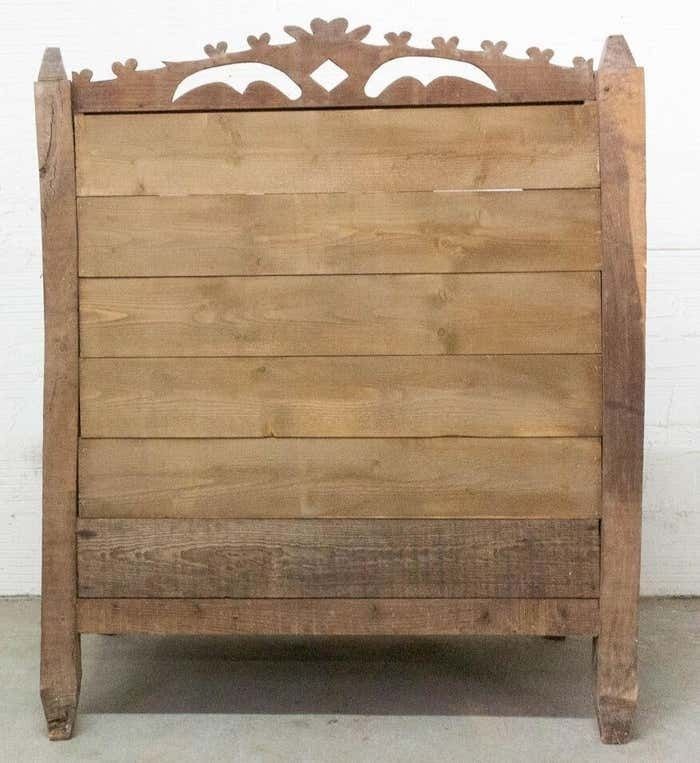 French Drain Board Plant Holder Oak & Pine, 19th Century photo Home Decor