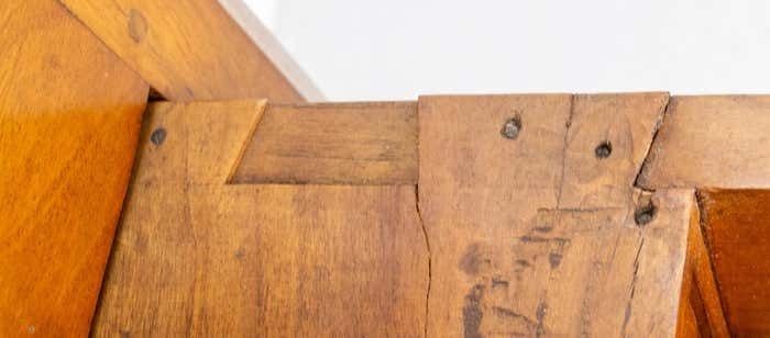 photo buy 19th Century Buffet Secretaire, Escritoire Cabinet Cherrywood, France