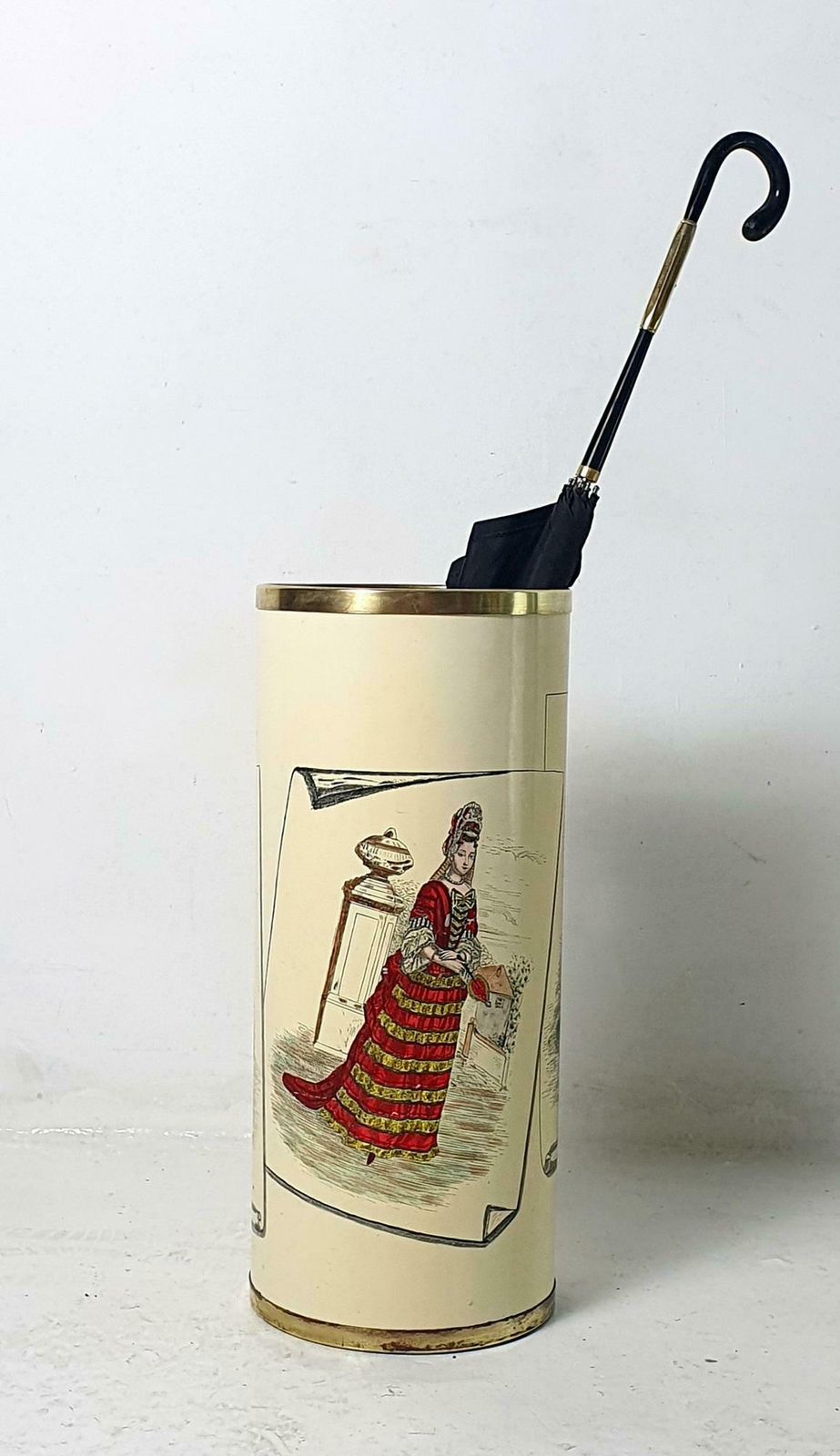 Mid Century Umbrella Stand By Bucciarelli/Fornasetti Milano Italy photo for sale