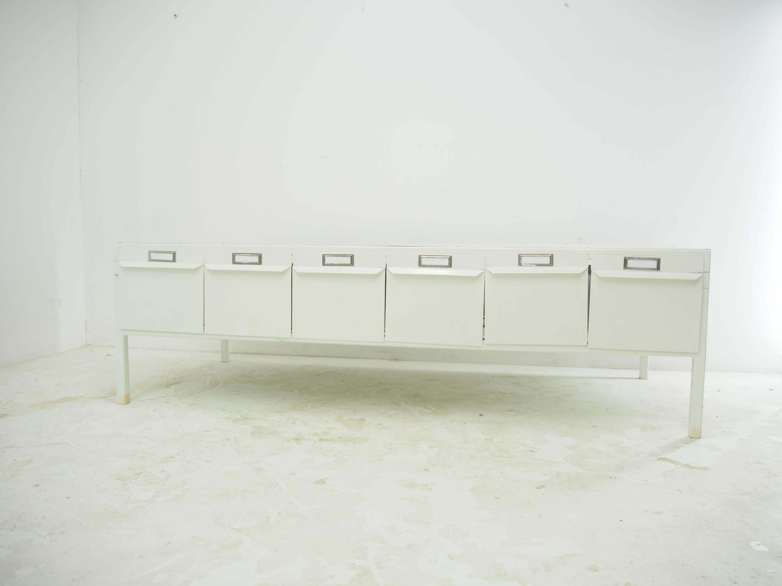 Industrial Metal Cabinet, Commode, Chest Of Drawers, 2000s photo for sale