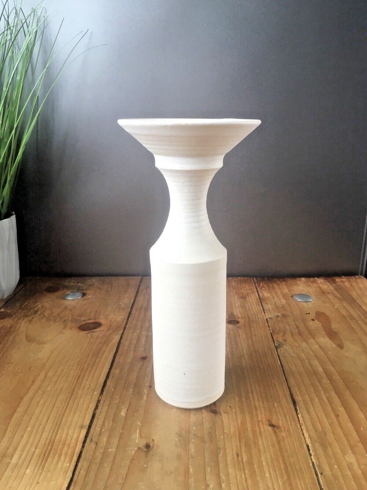 Mid Century 60's Welsh Claypits Ewenny Studio Art Pottery Vase Scandi Style 70's photo Home Decor