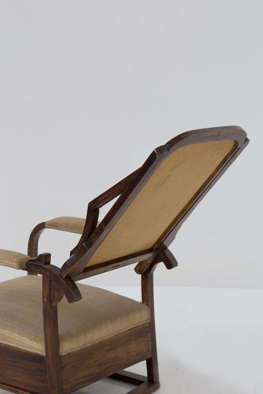 Italian Art Nouveau Period Armchair In Original Fabric photo vinterior