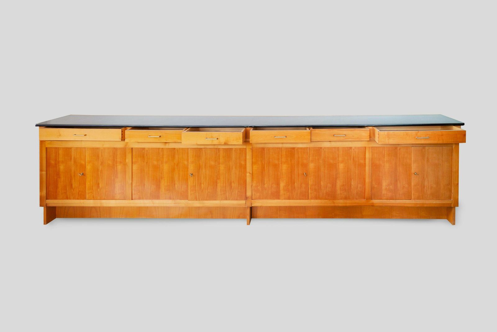 Large Sideboard In Ash Wood, 1960s photo furniture