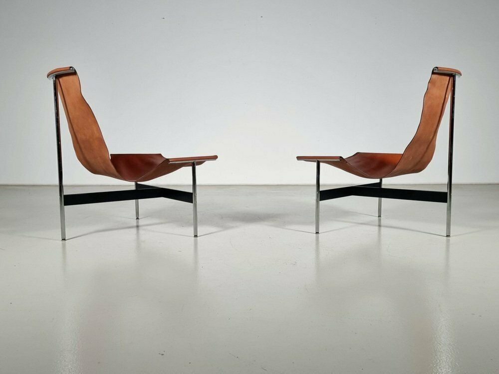 3lc T Chairs By Katavolos And Kelley For Laverne International, 1950s, Set Of 2 photo for sale