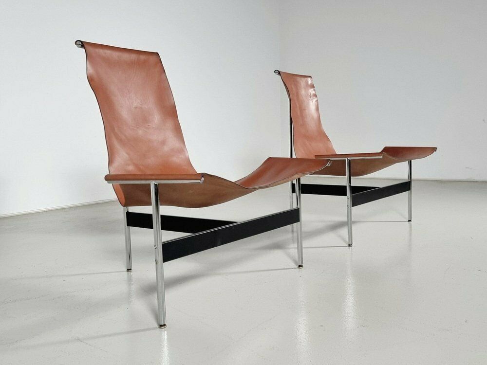 3lc T Chairs By Katavolos And Kelley For Laverne International, 1950s, Set Of 2 photo Furniture