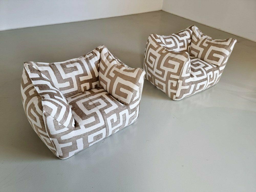 Le Bambole Lounge Chairs By Mario Bellini For C&B Italia, 1970s, Set Of 2 photo 20998.0