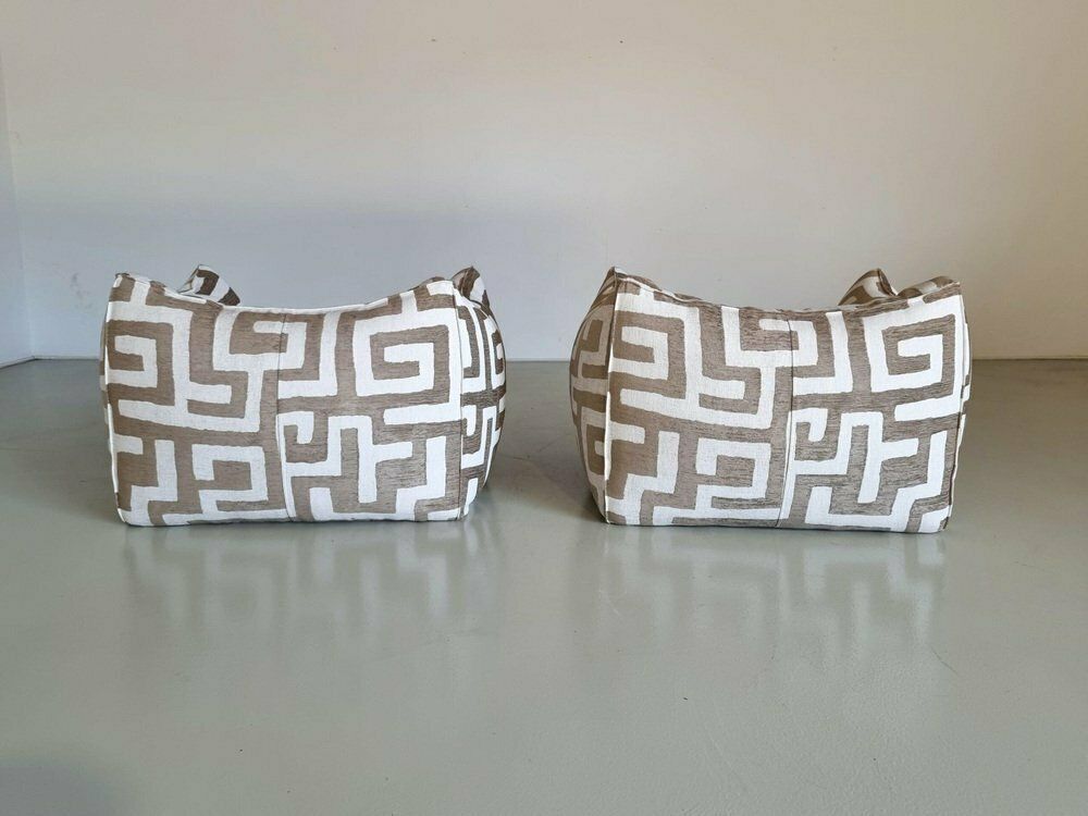 Le Bambole Lounge Chairs By Mario Bellini For C&B Italia, 1970s, Set Of 2 photo buy
