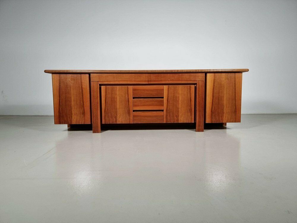 Sapporo Sideboard In Walnut By Mario Marenco For Mobil Girgi, 1970s