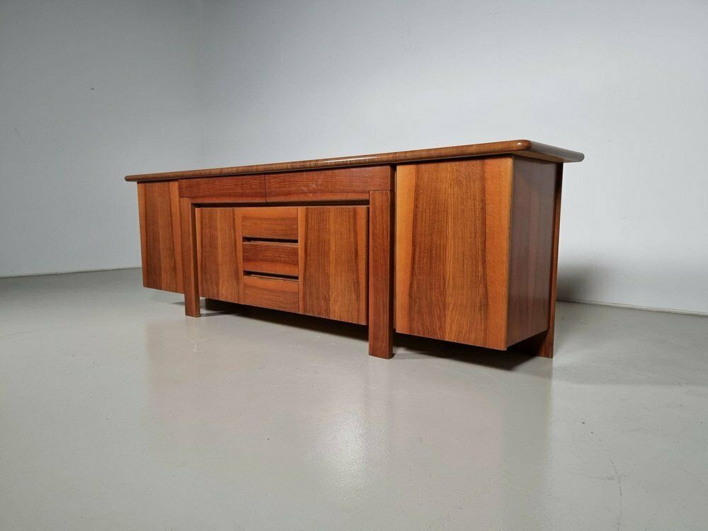 Sapporo Sideboard In Walnut By Mario Marenco For Mobil Girgi, 1970s photo furniture