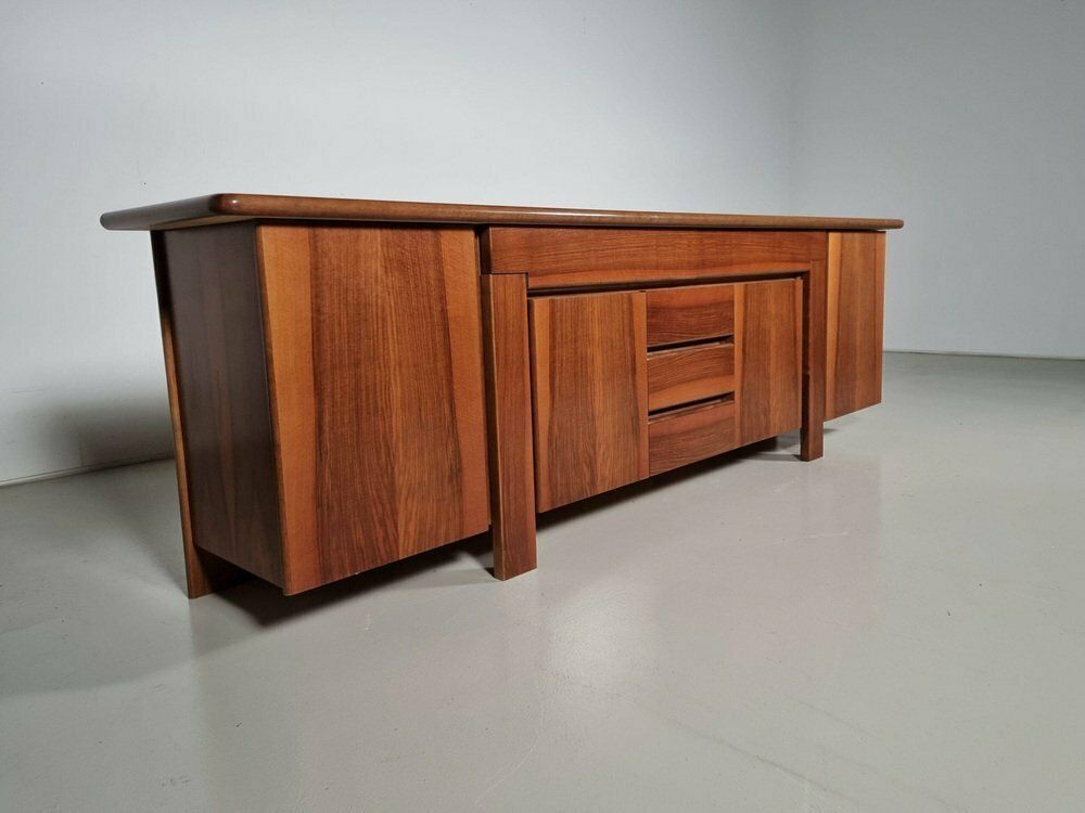 Sapporo Sideboard In Walnut By Mario Marenco For Mobil Girgi, 1970s photo for sale