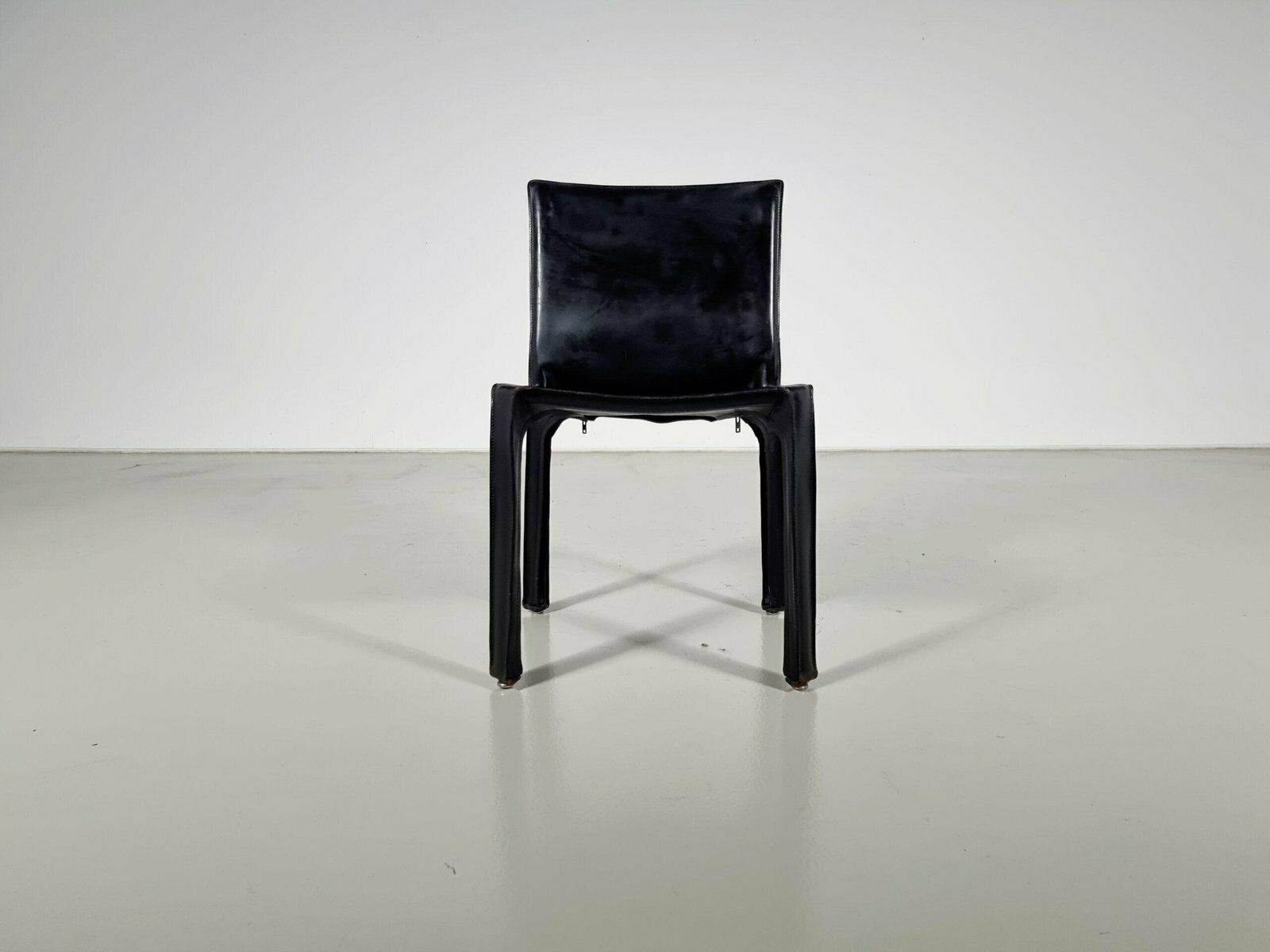 Cab 412 Chairs By Mario Bellini For Cassina, 1970s, Set Of 4 photo 5500.0