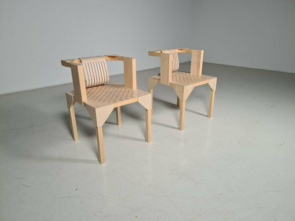 Model 40 Chair By Ruud Jan Kokke, The Netherlands, 1990s photo Furniture